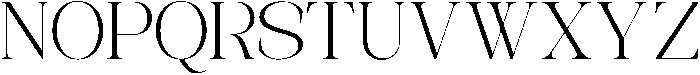 Avilona Light otf (300) Font UPPERCASE