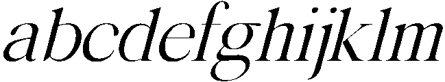 Avilona Medium Slanted otf (500) FONT
