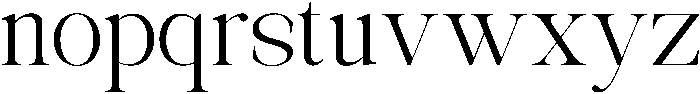 Avilona Regular otf (400) Font LOWERCASE