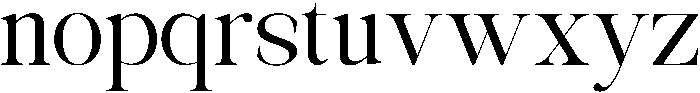 Avilona Semi Bold otf (600) Font LOWERCASE