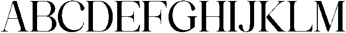 Avilona Smooth Extra Bold otf (700) Font UPPERCASE