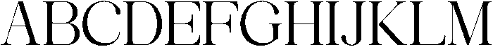 Avilona Smooth Semi Bold otf (600) Font UPPERCASE
