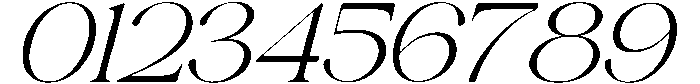 Avilona Smooth Slanted otf (400) Font OTHER CHARS