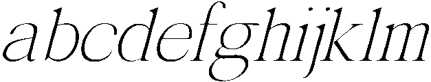 Avilona Smooth Thin Slanted otf (100) FONT