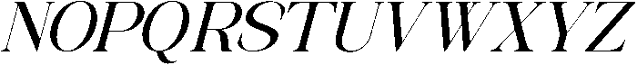 Avilona Soft Extra Bold Slanted otf (700) Font UPPERCASE