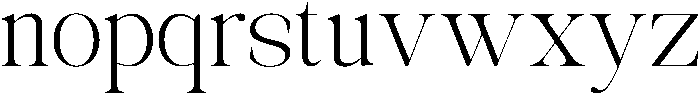 Avilona Soft Light otf (300) Font LOWERCASE