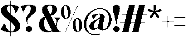 Avingal otf (400) Font OTHER CHARS