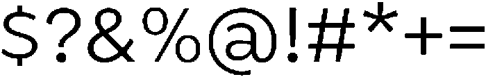 Avisa Jm Light otf (300) Font OTHER CHARS