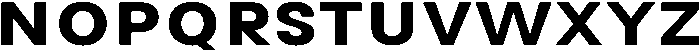 Avita Bold Expanded otf (700) Font UPPERCASE