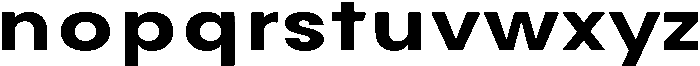 Avita Bold Expanded otf (700) Font LOWERCASE
