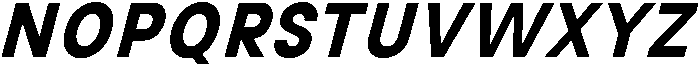 Avita Bold Oblique otf (700) Font UPPERCASE
