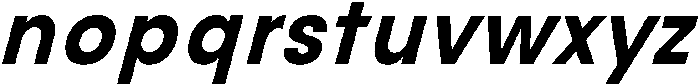 Avita Bold Oblique otf (700) Font LOWERCASE