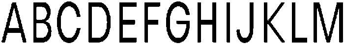 Avita Condensed otf (400) Font UPPERCASE