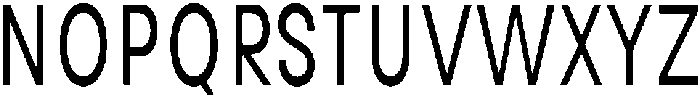 Avita Condensed otf (400) Font UPPERCASE