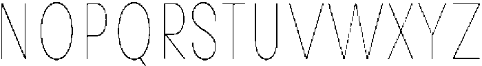 Avita Hairline Condensed otf (100) Font UPPERCASE