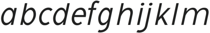 Avita Light Italic otf (300) Font LOWERCASE