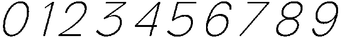 Avita Thin Oblique otf (100) Font OTHER CHARS