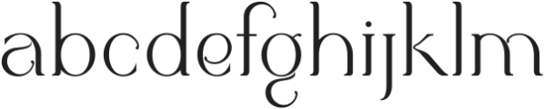 Avoca-Medium ttf (500) Font LOWERCASE