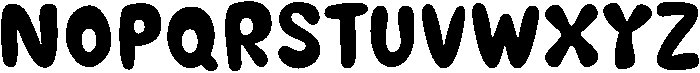 Avocado Regular otf (400) Font UPPERCASE