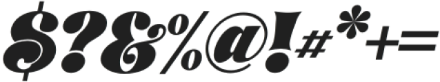 Avocado Sunday Italic otf (400) Font OTHER CHARS