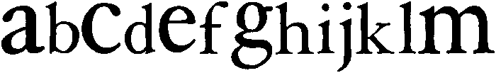 Avocado otf (400) Font UPPERCASE