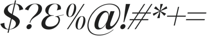 Avocalipss-Italic otf (400) Font OTHER CHARS
