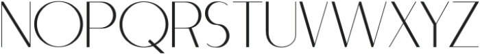 Avoda Regular otf (400) Font UPPERCASE