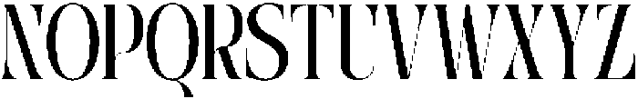 Avoerock Serif Regular otf (400) Font LOWERCASE