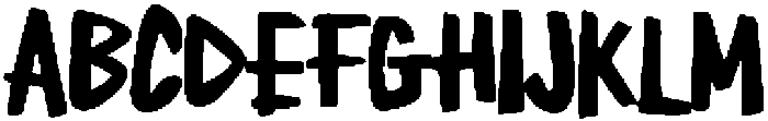 Avokeca Regular otf (400) Font UPPERCASE