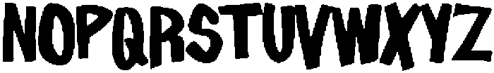 Avokeca Regular otf (400) Font UPPERCASE