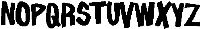 Avokeca Regular otf (400) Font LOWERCASE