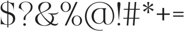 Avokovie-Regular otf (400) Font OTHER CHARS