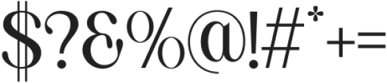 Avoleina Regular otf (400) Font OTHER CHARS