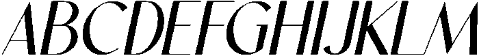 Avolisse Italic otf (400) Font