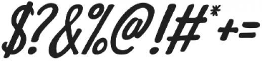 Avondale Italic otf (400) Font OTHER CHARS