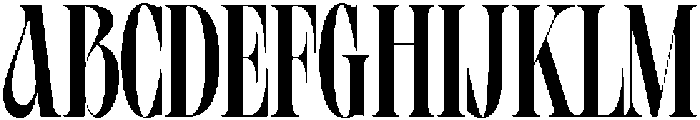 Avone Regular otf (400) Font UPPERCASE