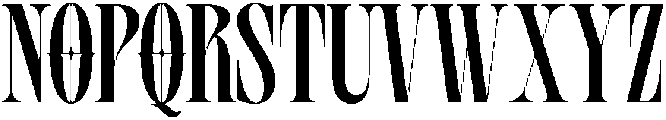 Avone Regular otf (400) Font UPPERCASE