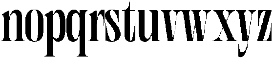 Avone Regular otf (400) Font LOWERCASE