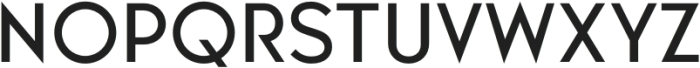 Avoner Regular otf (400) Font UPPERCASE