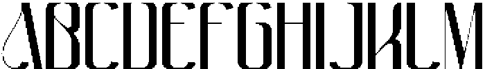 Avonick Medium otf (500) Font UPPERCASE