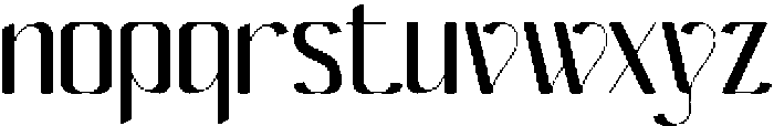 Avonick Medium otf (500) Font LOWERCASE