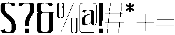 Avonick Semi Bold otf (600) Font OTHER CHARS