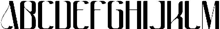 Avonick Semi Bold otf (600) Font UPPERCASE