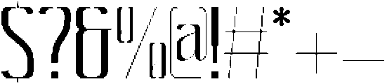 Avonick Variable Regular otf (400) Font OTHER CHARS