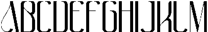 Avonick Variable Regular otf (400) Font UPPERCASE