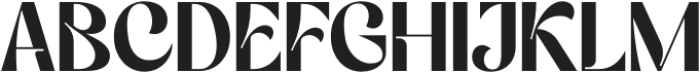 Avoraty-Regular otf (400) Font UPPERCASE