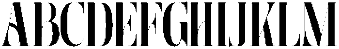 Avore Serif Regular otf (400) Font UPPERCASE