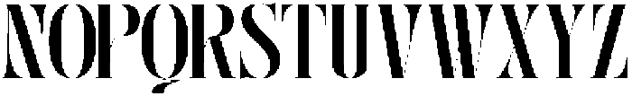 Avore Serif Regular otf (400) Font UPPERCASE