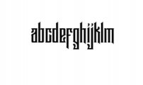 Avartequero Regular.otf Font LOWERCASE