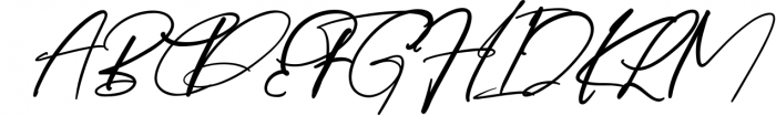 Avalo Handwritten Font Font UPPERCASE